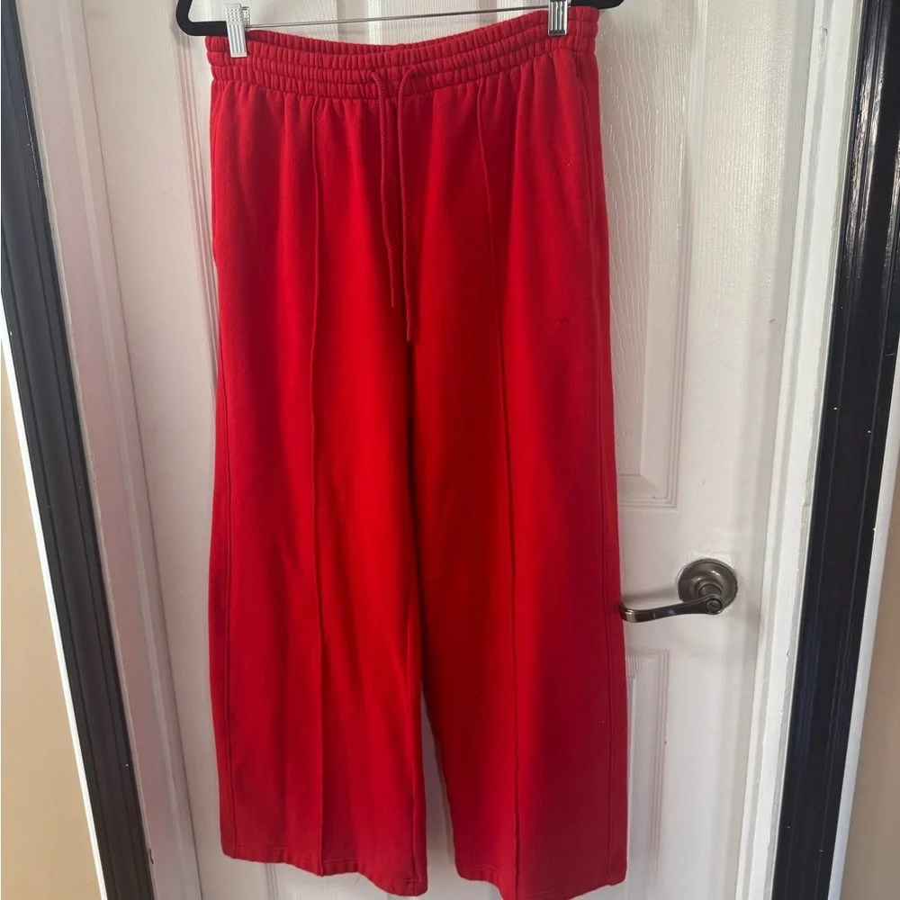 PINK Victoria's Secret Red Seperates sweatshirt and sweatpants - Picture 7 of 7